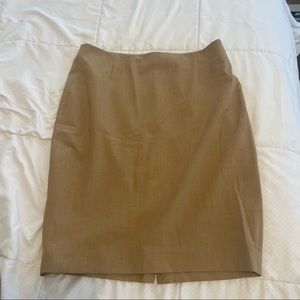 The Limited beige pencil skirt
